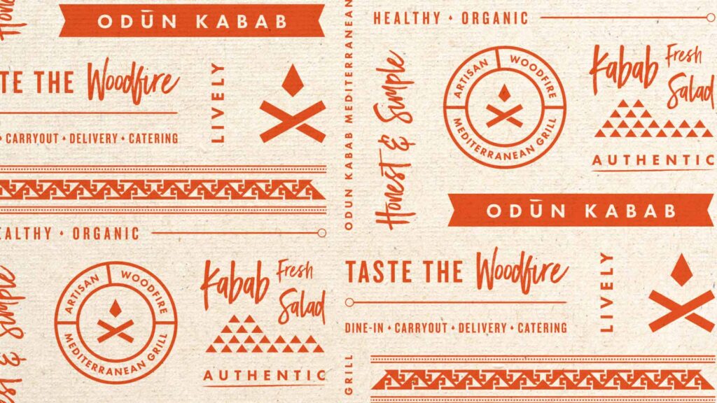 طراحی پترن ترکیبی در هویت بصری برند